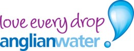 Logo text reads 'Love every drop. Anglian Water'